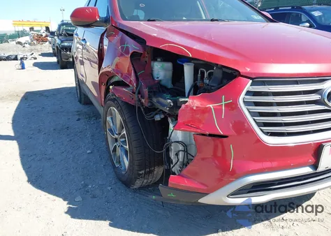 2017 Hyundai Santa Fe Se из США, поврежденный, VIN KM8SMDHF9HU199644